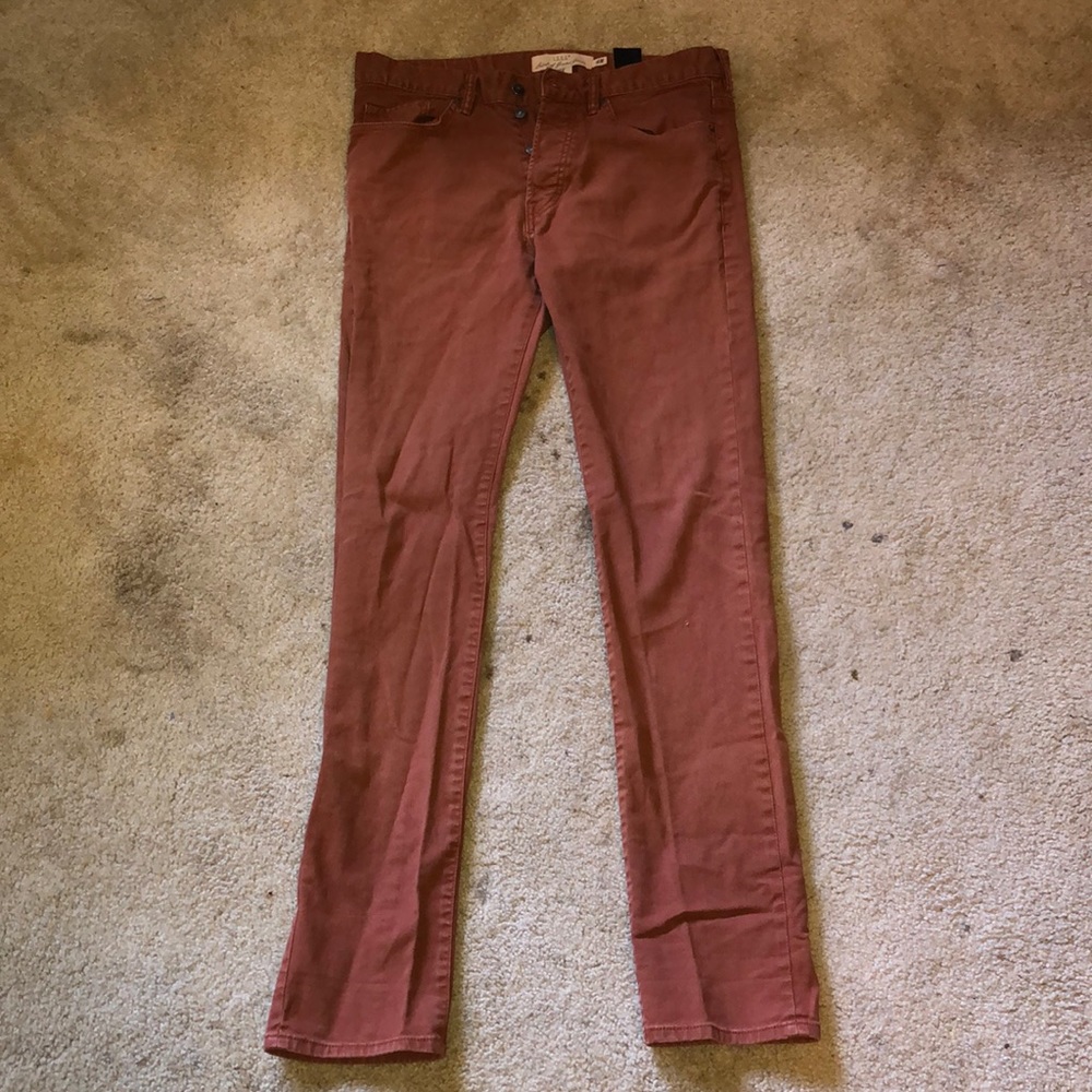 Rust Colored Jeans